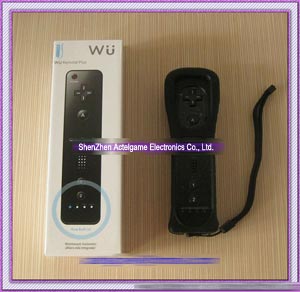 Wii remote controller with motion plus game accessory